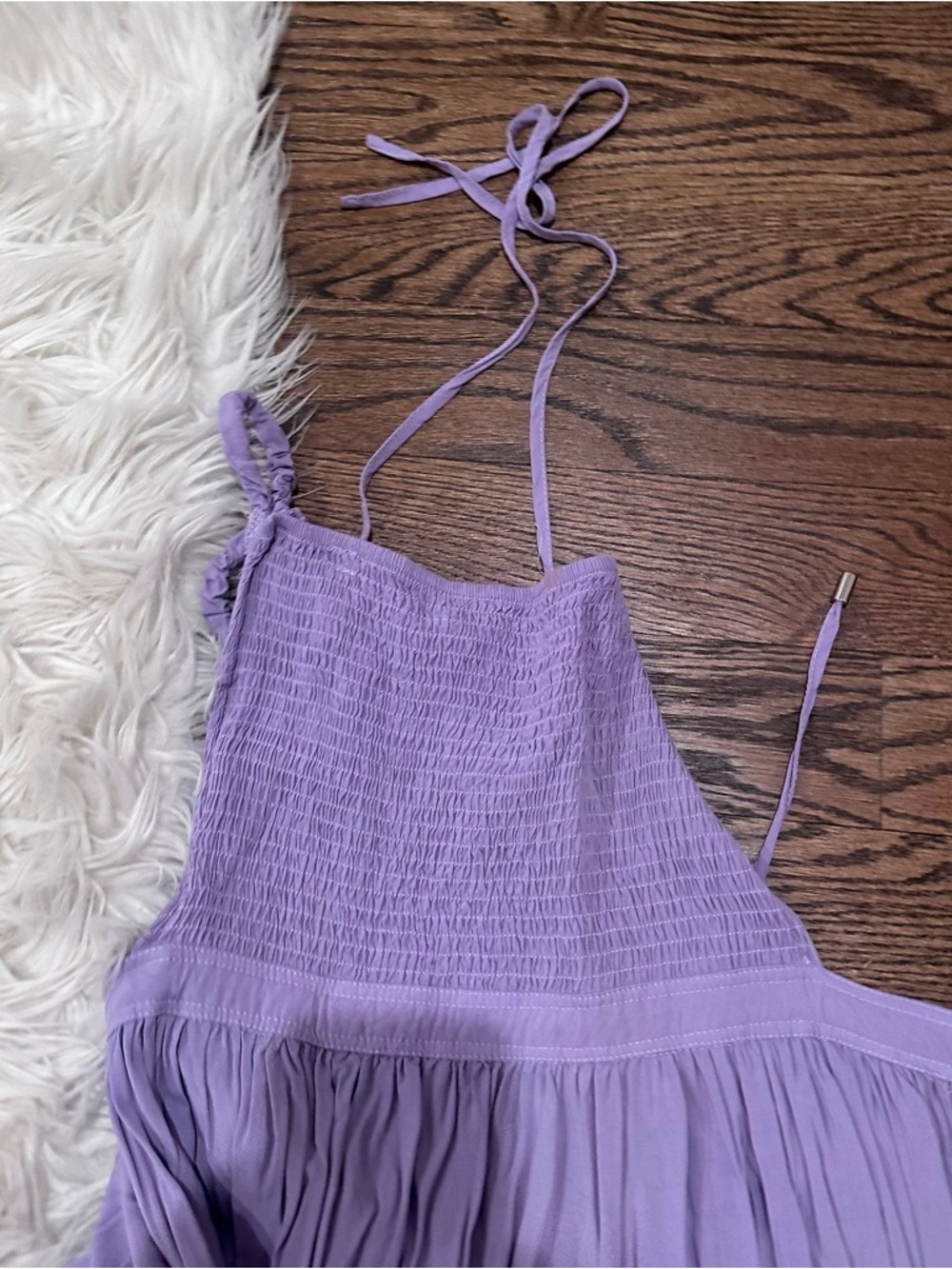 Purple Flowy Dress - Picture 5 of 8